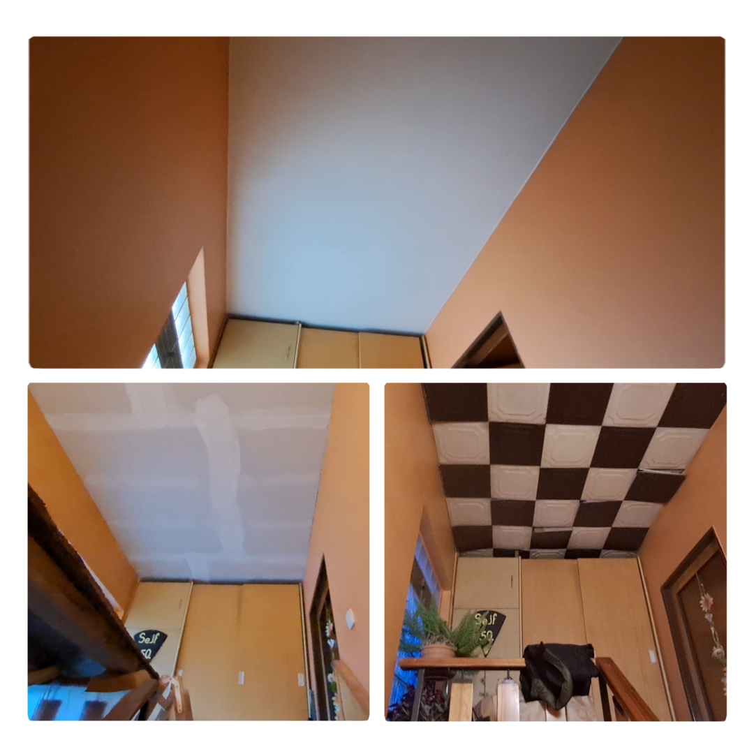Podhled chodby - RD Záluží